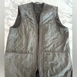 Barbour men’s fleece insert reversible